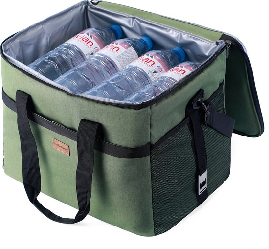 Sac isotherme Packaway à 4 couches - Sac à lunch 40 litres - Vert