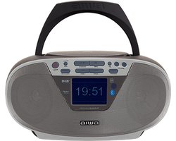Aiwa BBTU-500DAB/SL Radio met DAB+ - CD -USB - Bluetooth