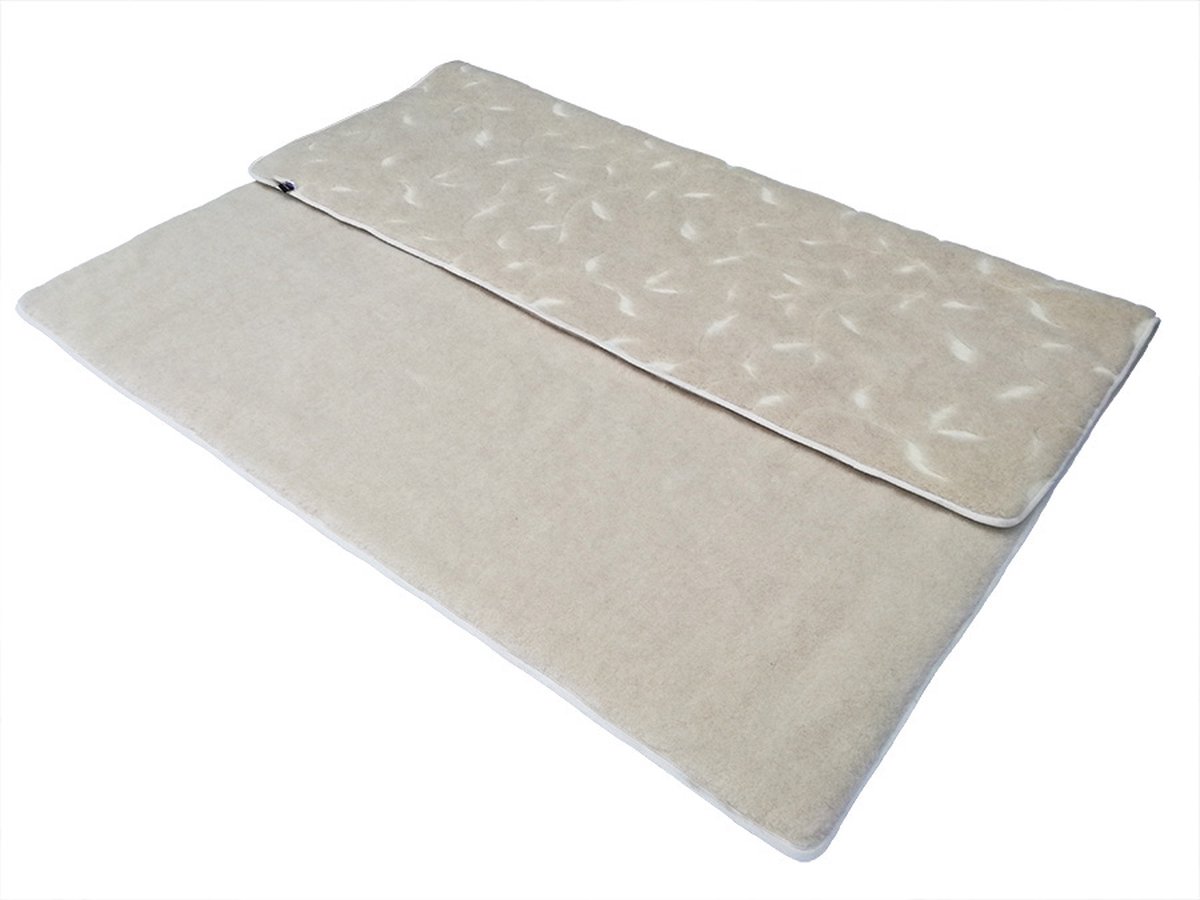 Dekbed 100% Wol - Dubbelzijdig - Puur Australische Merino & Kameel Blend – Beige - Premium