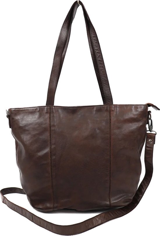 Bear Design Bibi Leren Shopper - Bruin