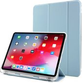 Fonu Shock Folio Case iPad 10 Cover - 10,9 pouces - Porte-crayons - Bleu clair