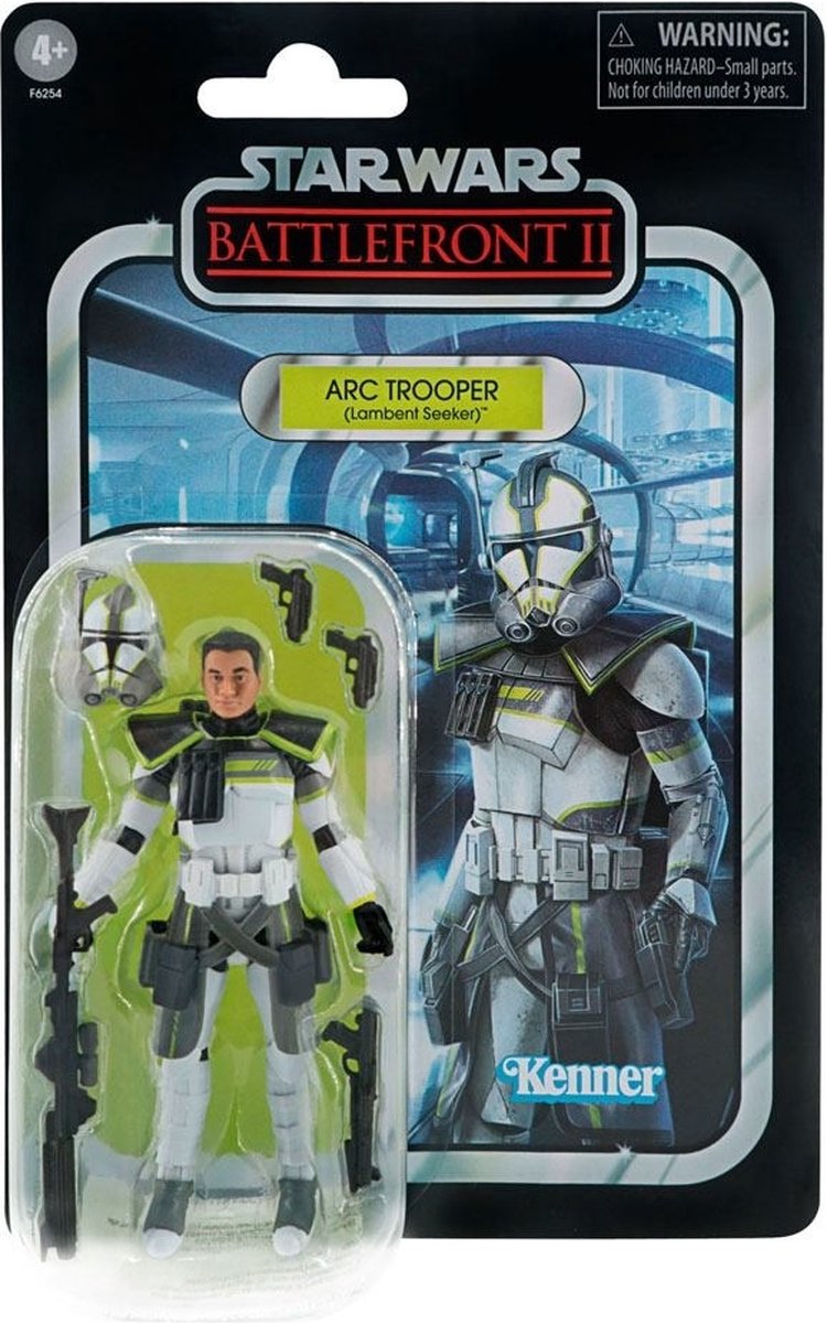 Hasbro Arc trooper (lambent seeker) - star wars: battlefront ii vintage collection gaming greats action figure (10 cm) afbeelding