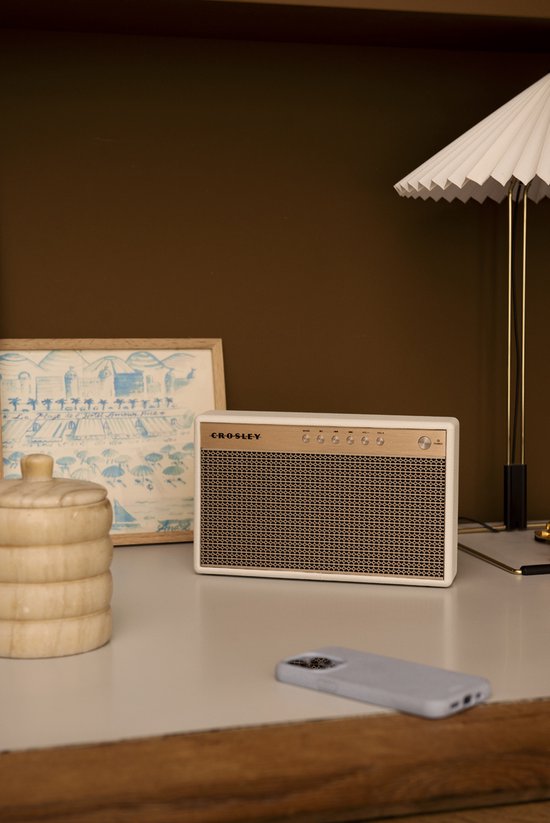 Crosley Montero Speaker - White van Crosley — afbeelding 4