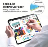 WAEYZ - Paper Feel Screen Protector geschikt voor iPad Pro 12.9'' ( 2018-2020-2021-2022 ) - Geschikt voor Tekenen op Ipad - Voelt aan als Papier - Paper feel - Voelt als Papier Screenprotector Beschermlaag