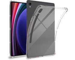 Coverup Tablethoes geschikt voor Samsung Galaxy Tab S10 FE / S9 FE Hoesje - Transparant TPU Back Cover - Transparant