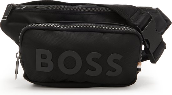 Hugo Boss BOSS Heren Heuptas Textiel - Zwart