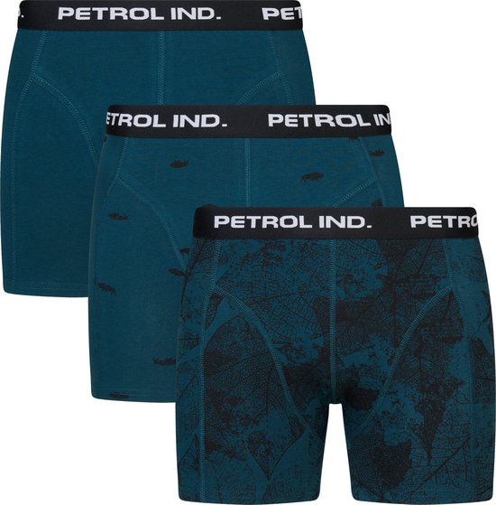 Petrol Industries - Heren 3-pack Boxershorts Michigan - - Maat XL