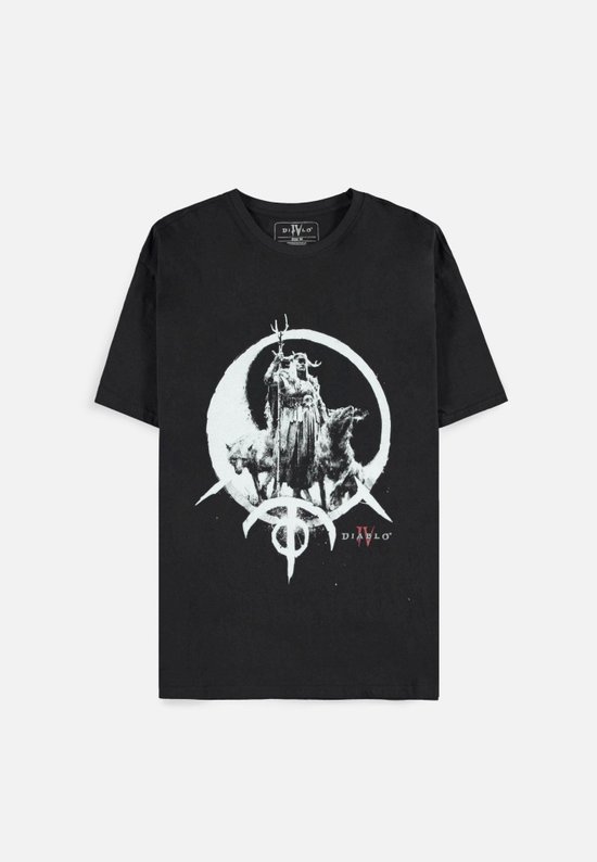 Diablo - Diablo IV - Druid Sigil Heren T-shirt - Zwart