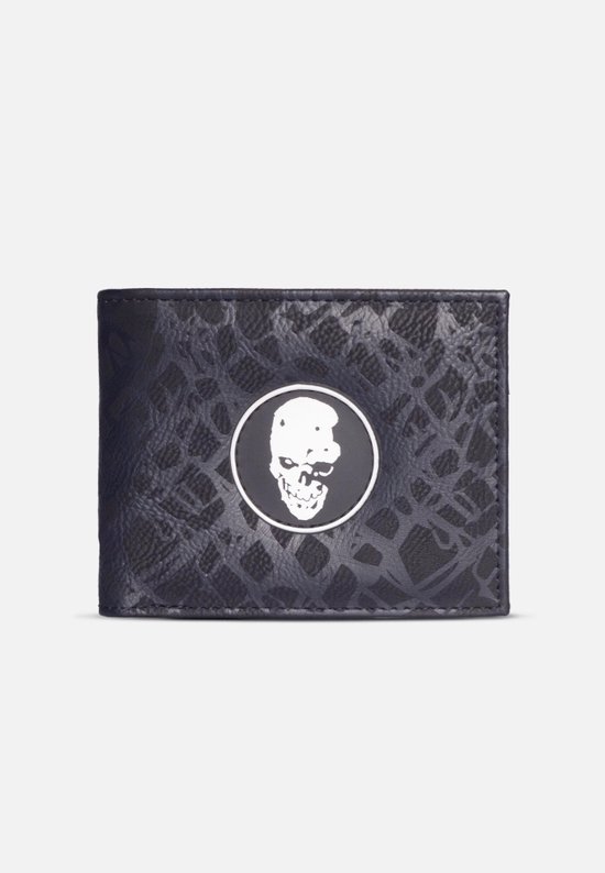 Death Note - Skull Patch Bifold portemonnee - Zwart