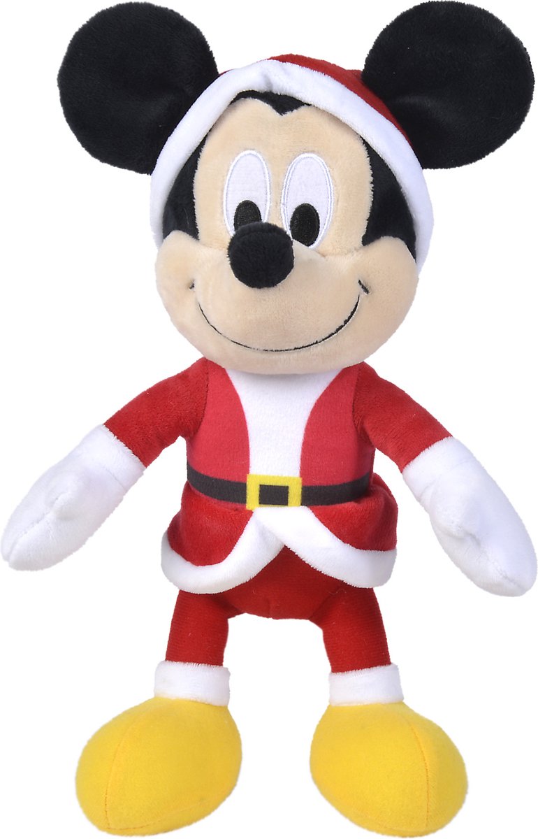 Disney - Mickey in Kerstmis pak (25cm) - Knuffel - Pluche