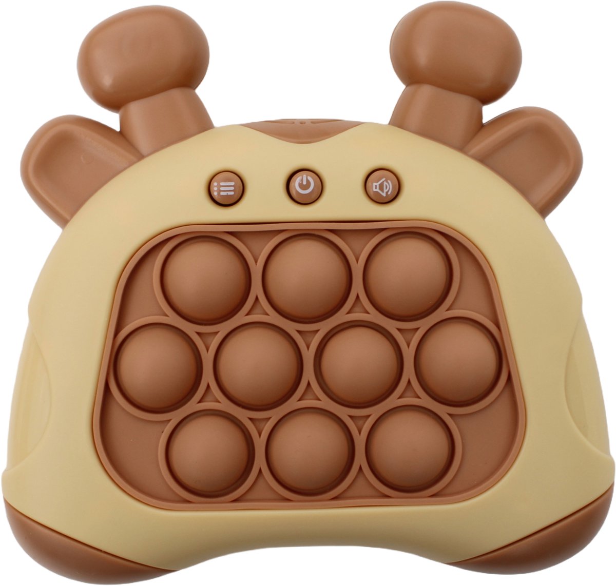 1 ensemble de jouets lapin Pop It Fidget avec musique, 50 niveaux en 1,  quatre modes et jeu électronique rapide pour soulager le stress et  l'exercice cérébral, idéal pour les adultes, les