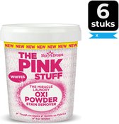 The Pink Stuff - Vlekverwijderaar voor witte was - 1.2 kg - Voordeelverpakking 6 stuks