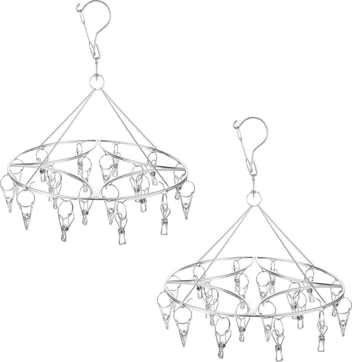 Goedkoopste Luxe wasrek – droogrek – inklapbaar - wasdroogrek