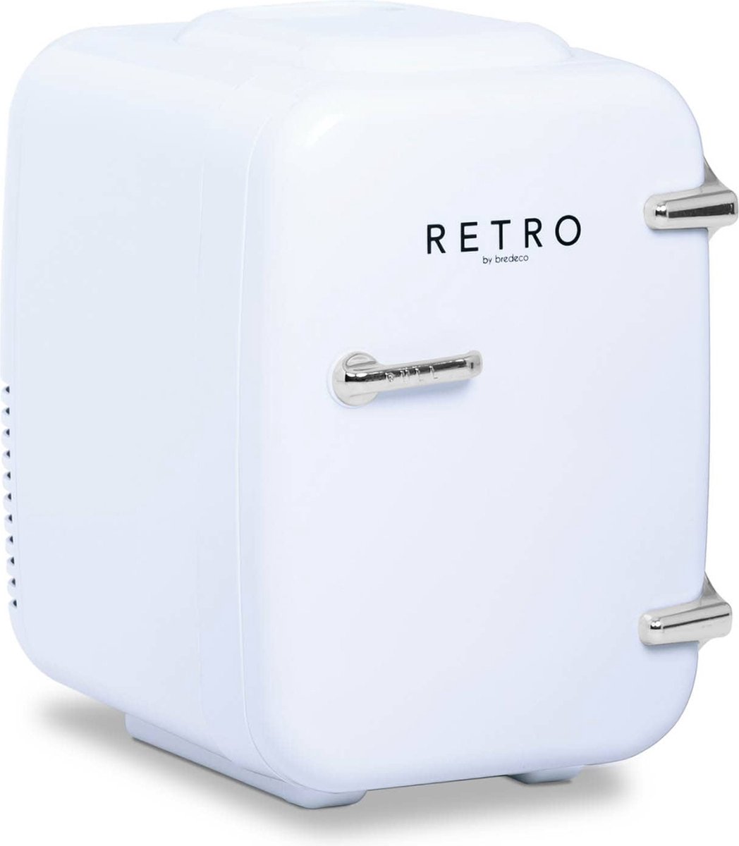 GOURMETmaxx Mini Réfrigérateur Design Rétro, Petit réfrigérateur  cosmétique