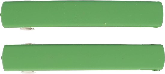 Épingle à cheveux Basic Klein 6cm solide vert mat 2 pièces épingles brevetées pince à cheveux pince à cheveux Barrette française pince à Cheveux pince à cheveux