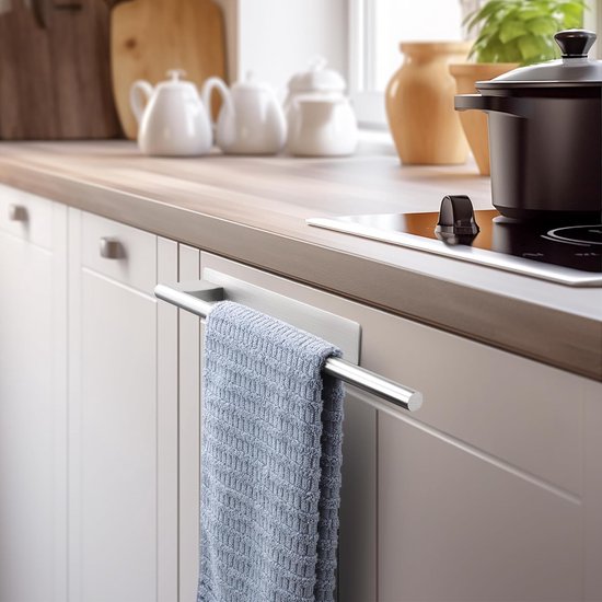Emco Round Handdoekhouder | Wand - Chroom