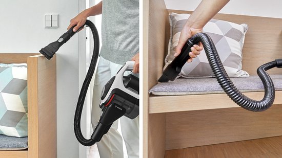 Foto: Bosch bhzufeh flexibele stofzuiger verlengslang zwart