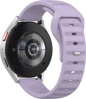 Siliconen bandje - geschikt voor Garmin Venu 2 / Venu 3 / Vivoactive 4 / Forerunner 255 / 265 - lila