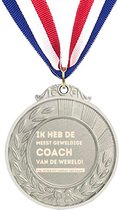 Akyol - ik heb de meest geweldige coach van de wereld medaille zilverkleuring - Coach - sporters mensen met een coach - cadeau