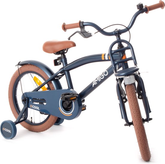 2Cycle BMX - Vélo pour enfants Fun - 14 pouces - Zwart - Vélo pour garçons