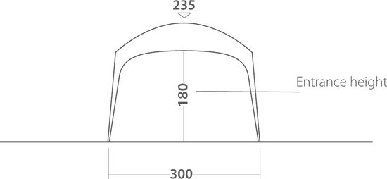 Outwell - Opbergtent - Event - Lounge - M
