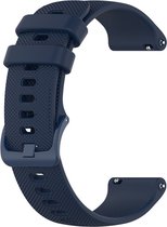 Bracelet en Siliconen - convient pour Amazfit GTR 3 / GTR 3 Pro / GTR 4 / GTR 2 / GTR 2E / GTR 47 mm / Stratos / Stratos 2 / Stratos 3 / Pace - bleu foncé