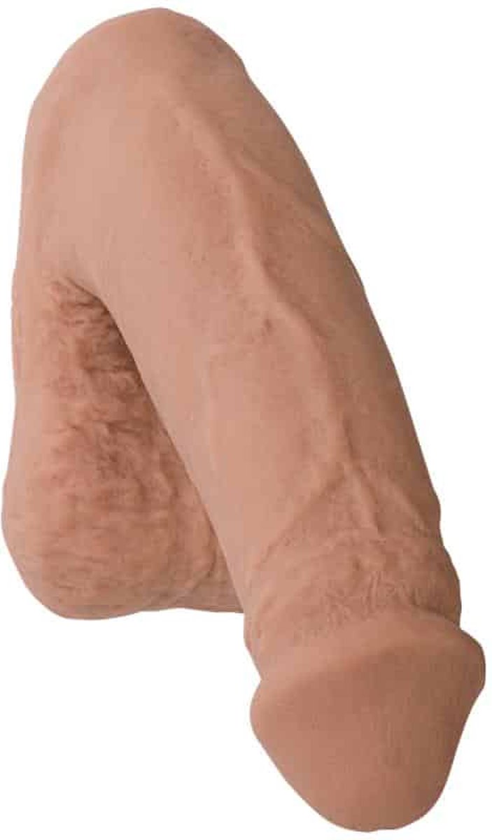 Goedkoopste Doc Johnson UR3 realistische dildo Pack It - Heavy beige - 14,48 cm