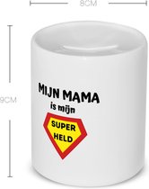 Akyol - mijn mama is mijn superheld Spaarpot - Moeder - super mama - moeder cadeautjes - moederdag - verjaardag - geschenk - kado - 350 ML inhoud