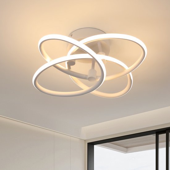 Brilliant plafondlamp Farica Starry 34 cm 24W 2500lm warm wit