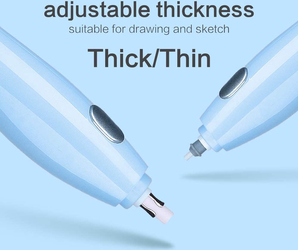 Kits De Croquis En éventail, Gommes à Recharge De Papeterie