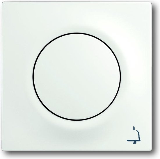 Busch Jaeger | 1789 KI-866 | Rocker De Aço Inoxidável Com Símbolo De Sino 1789 KI-866 | 2CKA001751A2959 | Interruptor Botão Dimmer