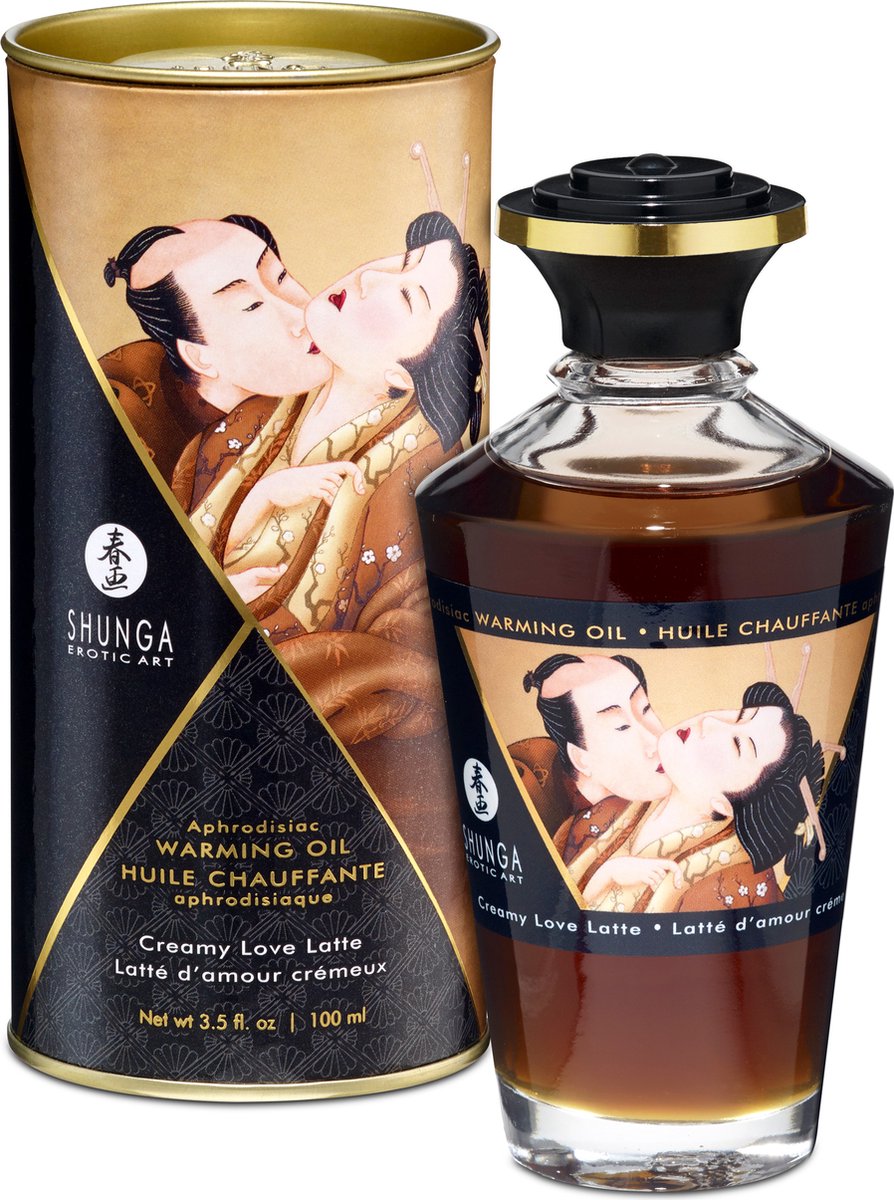 Goedkoopste Shunga Aphrodisiac Verwarmende Olie Creamy Latte