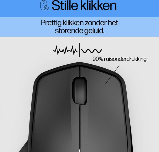 Souris sans fil silencieuse HP 280