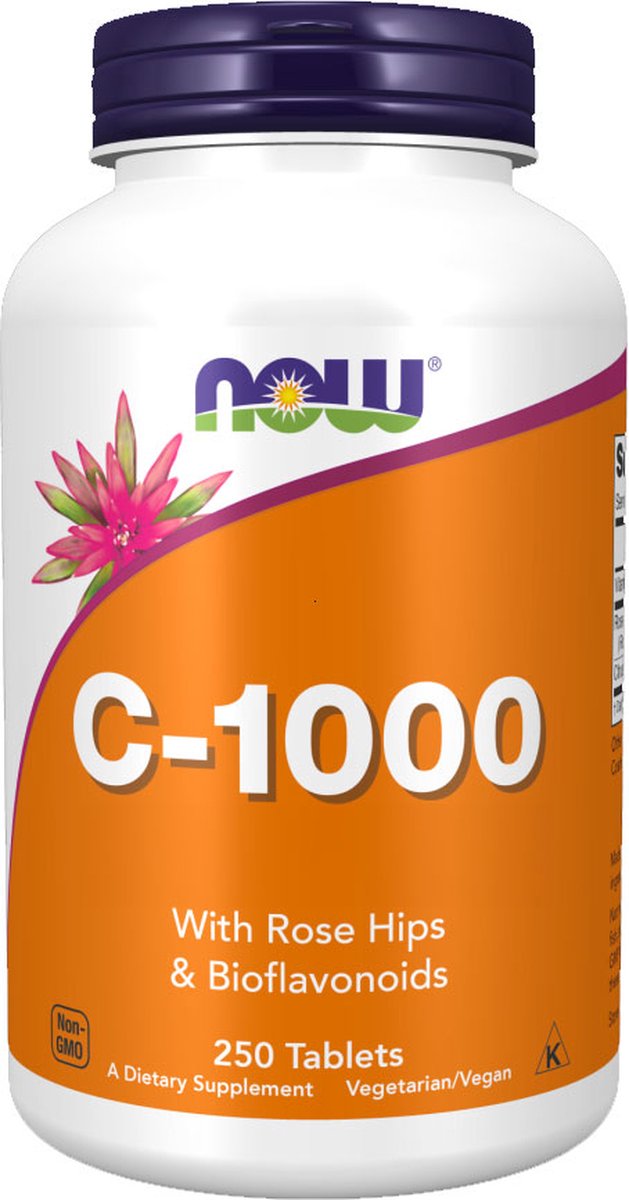 Goedkoopste C-1000 Sustained Release with Rose Hips - 250 tabletten