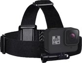 YONO Head Strap Mount - Verstelbare Hoofdband geschikt voor GoPro en Action Camera - Zwart