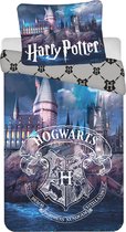 Unieke Harry Potter HOGWARTS katoenen beddengoed, glow-in-the-dark beddengoed 140 cm x 200 cm OEKO-TEX