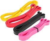 Gorilla Sports Voordeelset - weerstandsbanden - fitness elastiek - resistance band