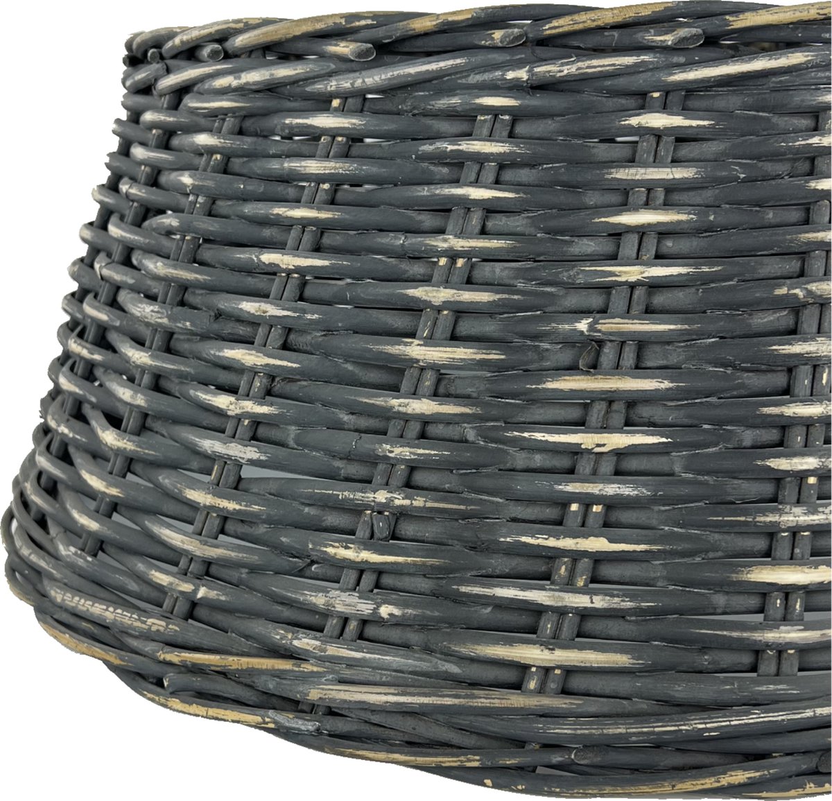 BOGATECO Rieten Mand Voor De Kerstboom 60cm Diameter | Kerstboomrok Van Wilgenhout Kerstboommand Naturelkleurige Kerstboomstandaard Van Wilgenhout Handgemaakt Bruin