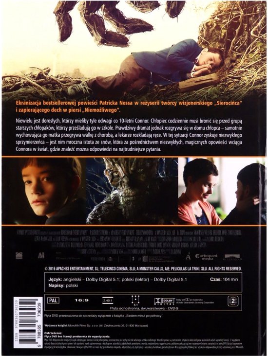 A Monster Calls [DVD] (Dvd), Liam Neeson | Dvd's | bol