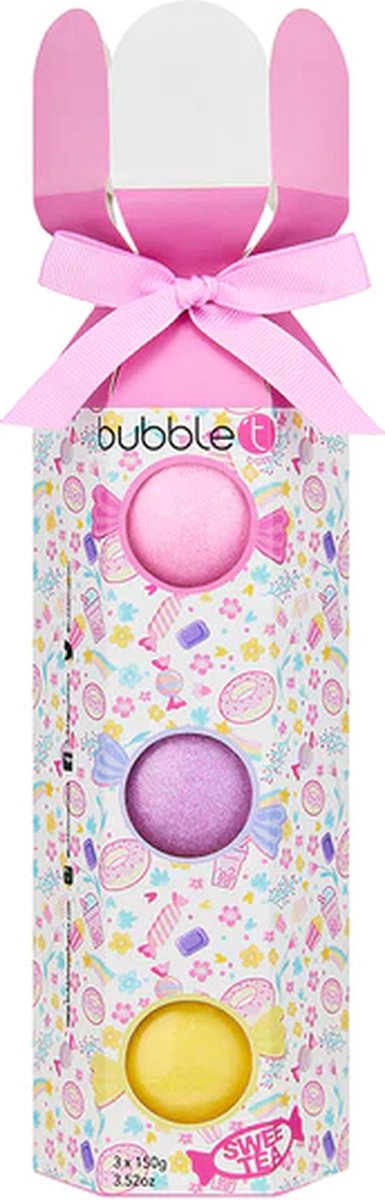 Goedkoopste Bubble T | Sweetea Badbom Fizzer Cracker Cadeauset (3 X 180G