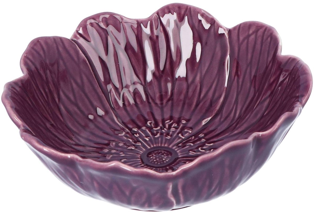 Bordallo Pinheiro - Kom Flora purple 17cm - Kommen