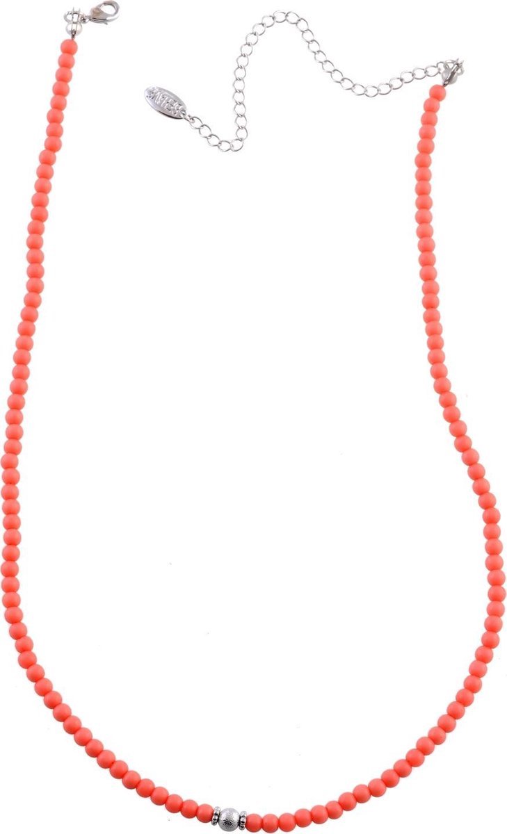 Behave - Ketting met roze kraaltjes