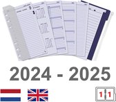 Kalpa 6301-24-25 A5 Organizer Agenda Inleg Complete set NL EN 2024- 2025