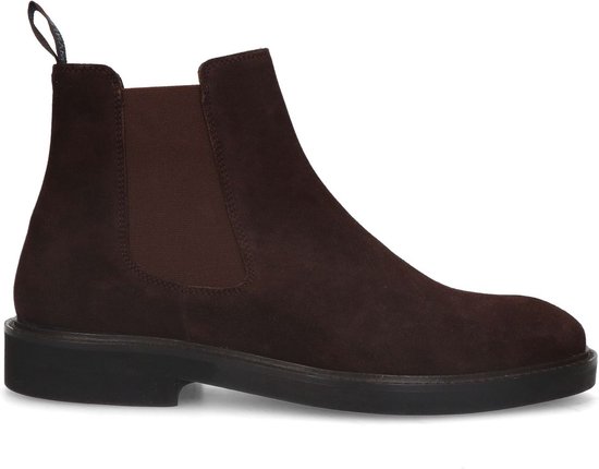 Manfield - Heren - suède chelsea boots