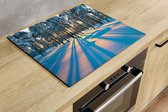 Inductiebeschermer - Morning Sun - 80x52 cm - Inductiebeschermer - Inductie Afdekplaat Kookplaat - Inductie Mat - Anti-Slip - Keuken Decoratie - Keuken Accessoires