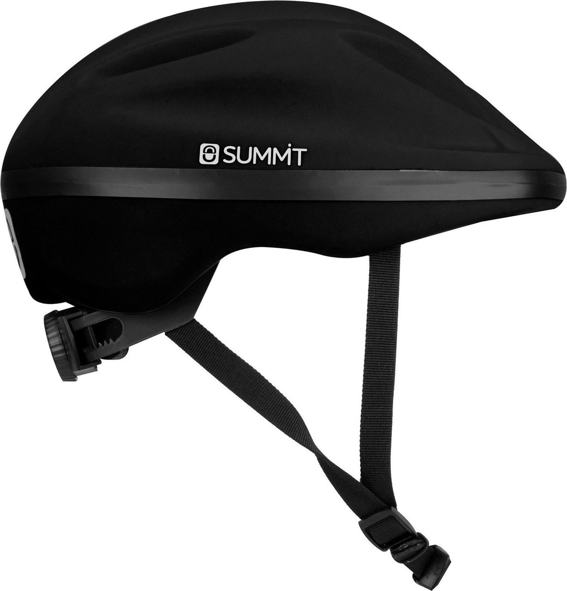 Summit Safety Fiets-/ Skatehelm Sporthelm Unisex Zwart