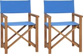 vidaXL-Regisseursstoelen-2-st-massief-teakhout-blauw