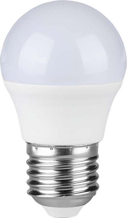 V-TAC VT-1812 E27 LED Wit Lampen - Golf - Samsung - IP20 - 3.7W - 320 Lumen - 4000K - 5 Jaar