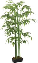 vidaXL-Kunstplant-bamboe-240-bladeren-80-cm-groen