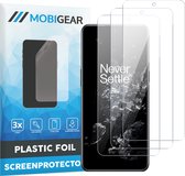 Mobigear Screenprotector geschikt voor OnePlus 10T | Mobigear Screenprotector Folie - Case Friendly (3-Pack)
